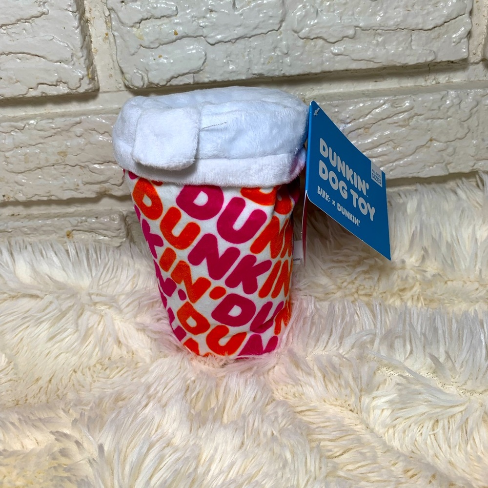 Bark Dunkin Donuts Coffee Cup Toy